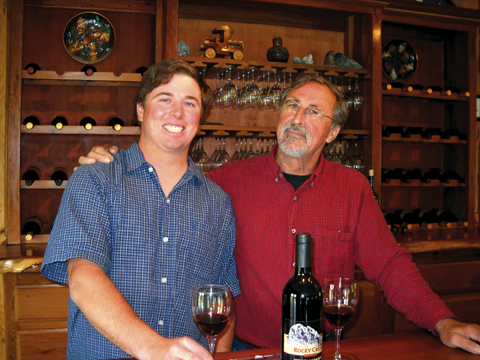 Father and son team run Rocky Creek Cellars - San Luis Obispo County