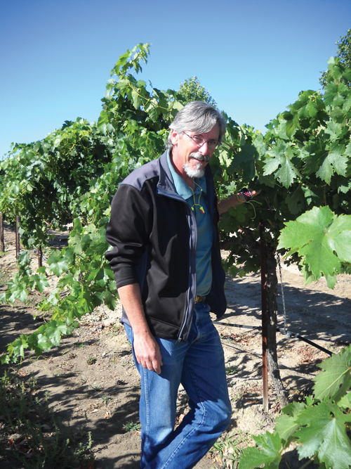 Bianchi winemaker Tom Lane