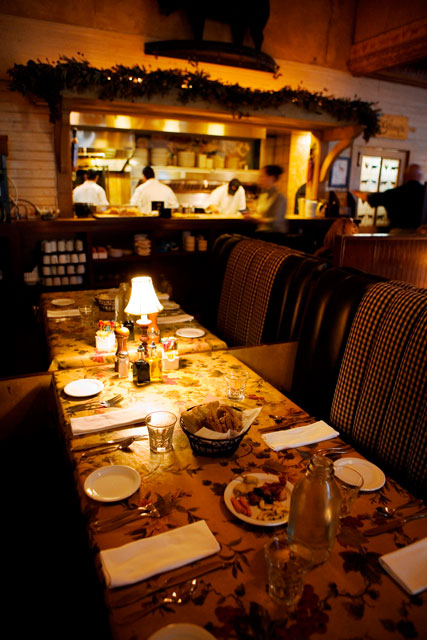 McPhee's Grill dining table