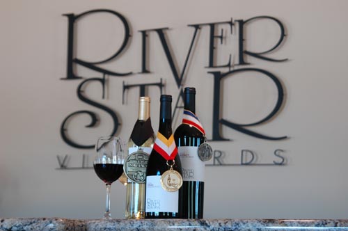 River Star Award Winning wines