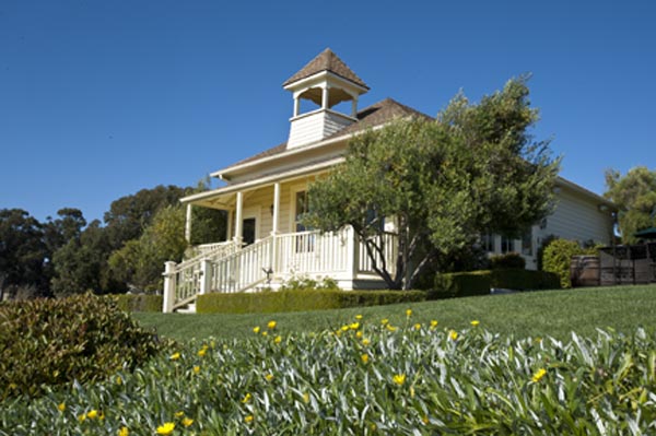 Balieyana tasting room is housed in an historic vintage schoolhouse.