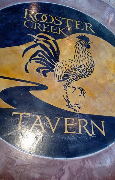 Rooster Creek Tavern Ground Mural