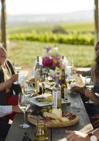 The Niven family’s three core brands offer visitors a diversity of wine styles.