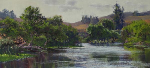 On Oct. 28-29, Clark Mitchell will be hosting a 2-day workshop, "Enlive Your Pastel Landscapes with Vibrant Underpainting"
