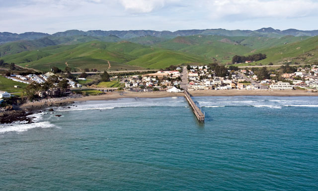 Cayucos pier