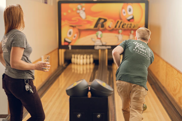 Atascadero bowling at Wild Fields Brewhouse