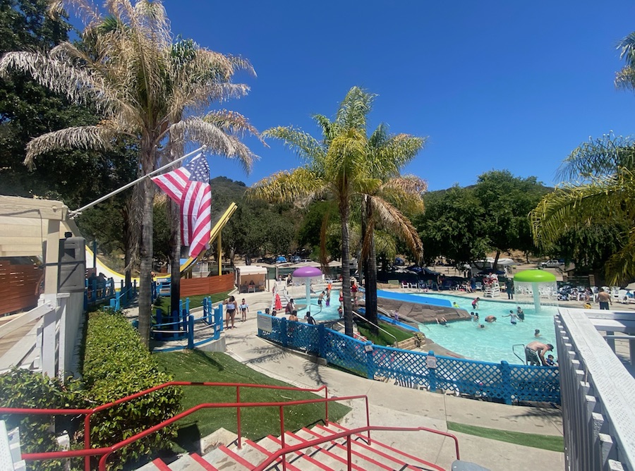 Mustang Water Park ziplining San Luis Obispo County