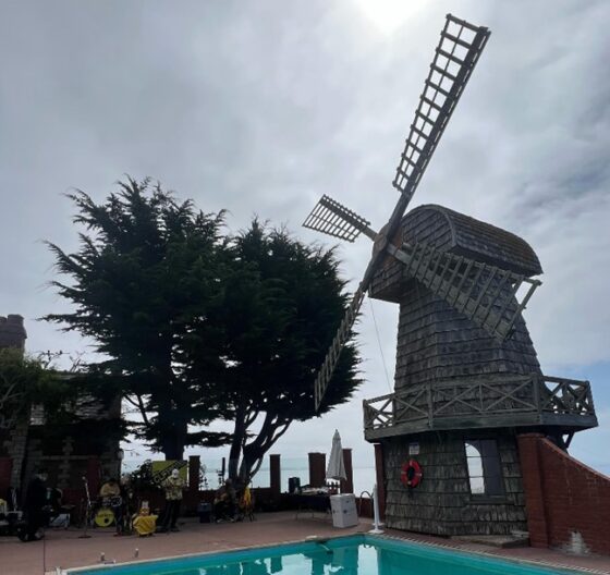 Chapman Estate windmill house Shell Beach