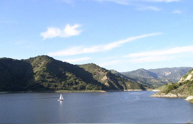 zipline in Arroyo Grande Lopez Lake