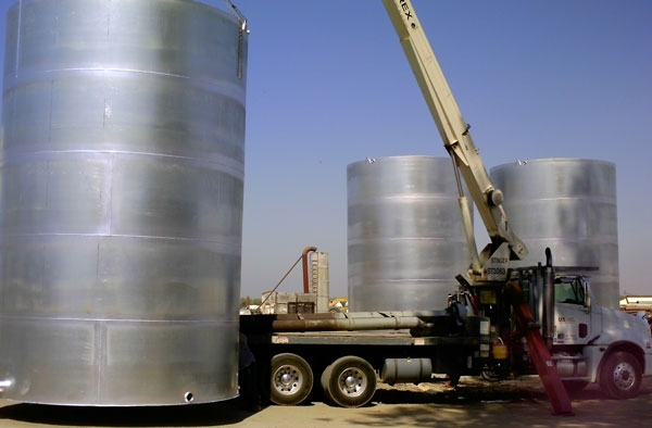 galvanized water tank Southern California